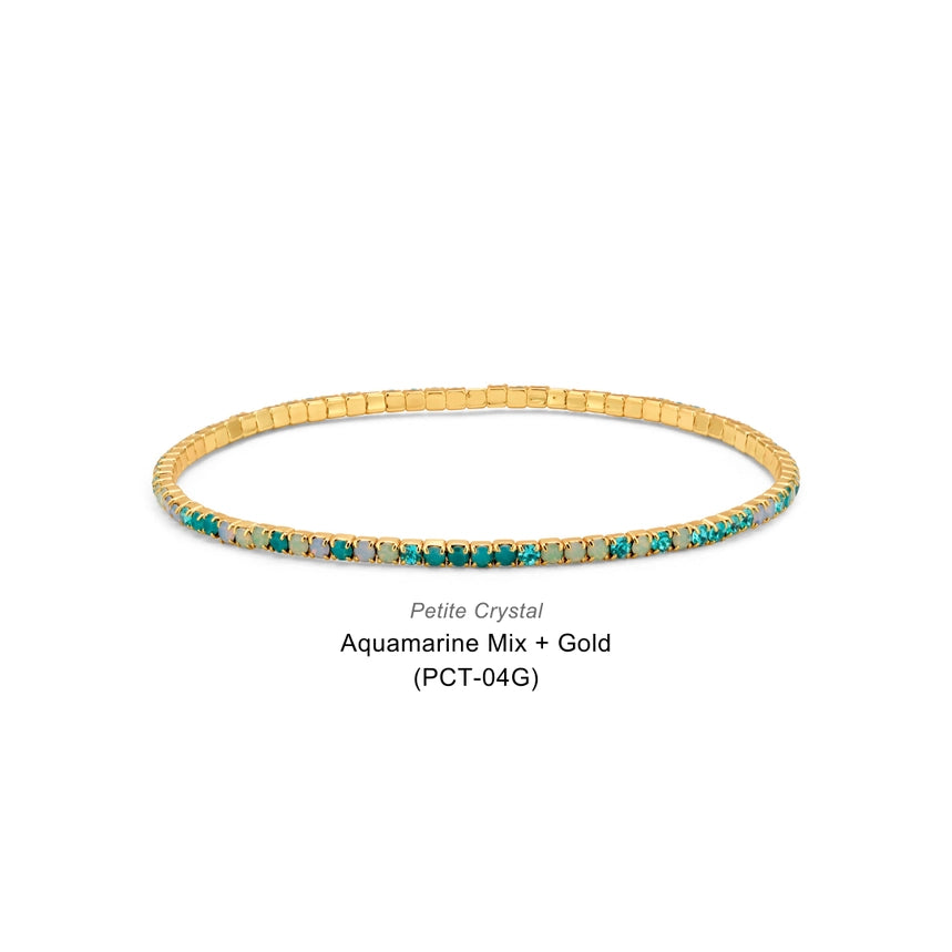Petite Crystal Tennis Bracelet