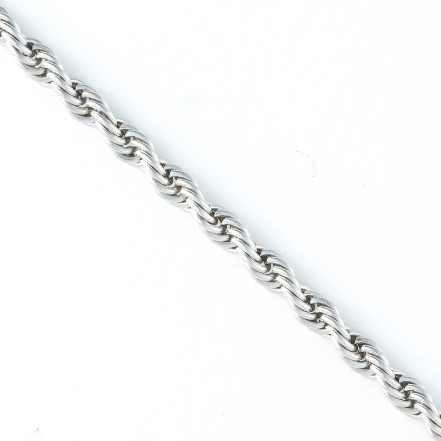 Narelle Silver Rope Chain 18" Waterproof Necklace