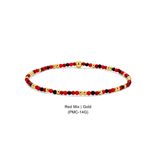 Petite Mini Crystal Beaded Bracelet