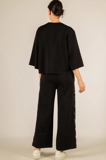 Butter Modal 3/4 Sleeve Round Neck Top