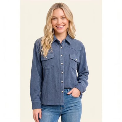 Corduroy Western Shirt