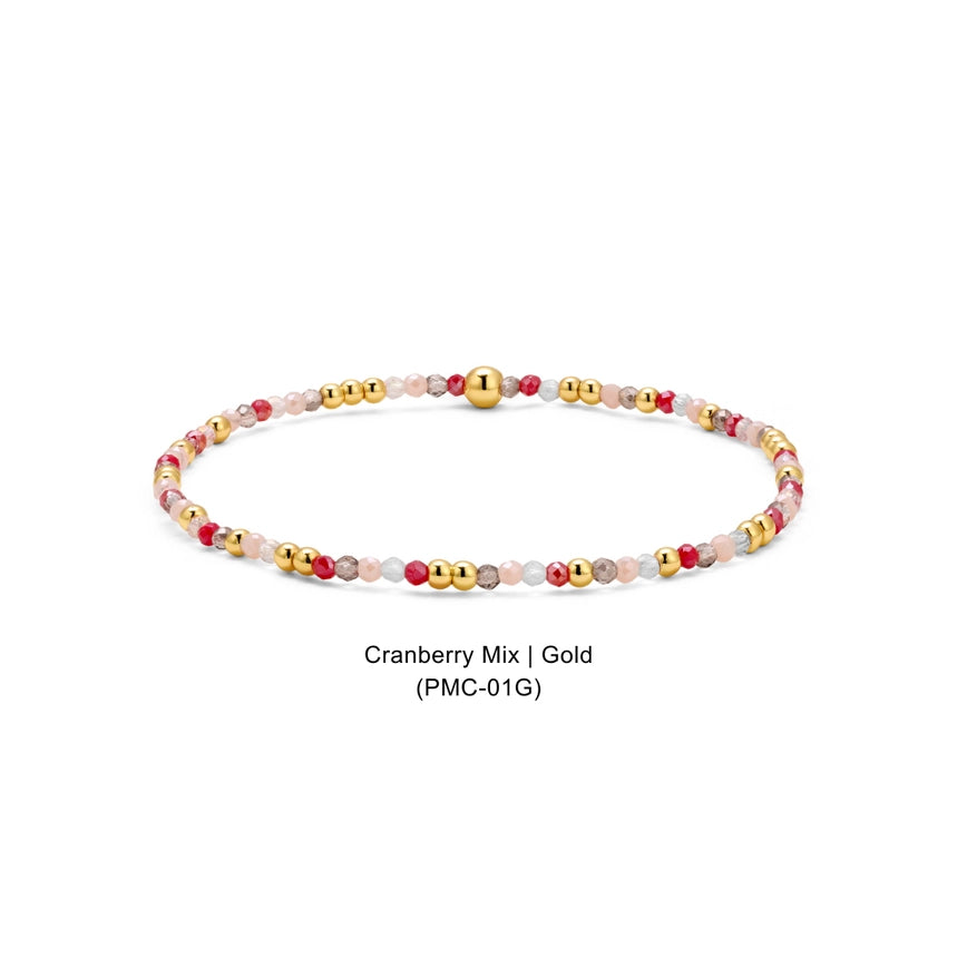 Petite Mini Crystal Beaded Bracelet