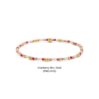 Petite Mini Crystal Beaded Bracelet