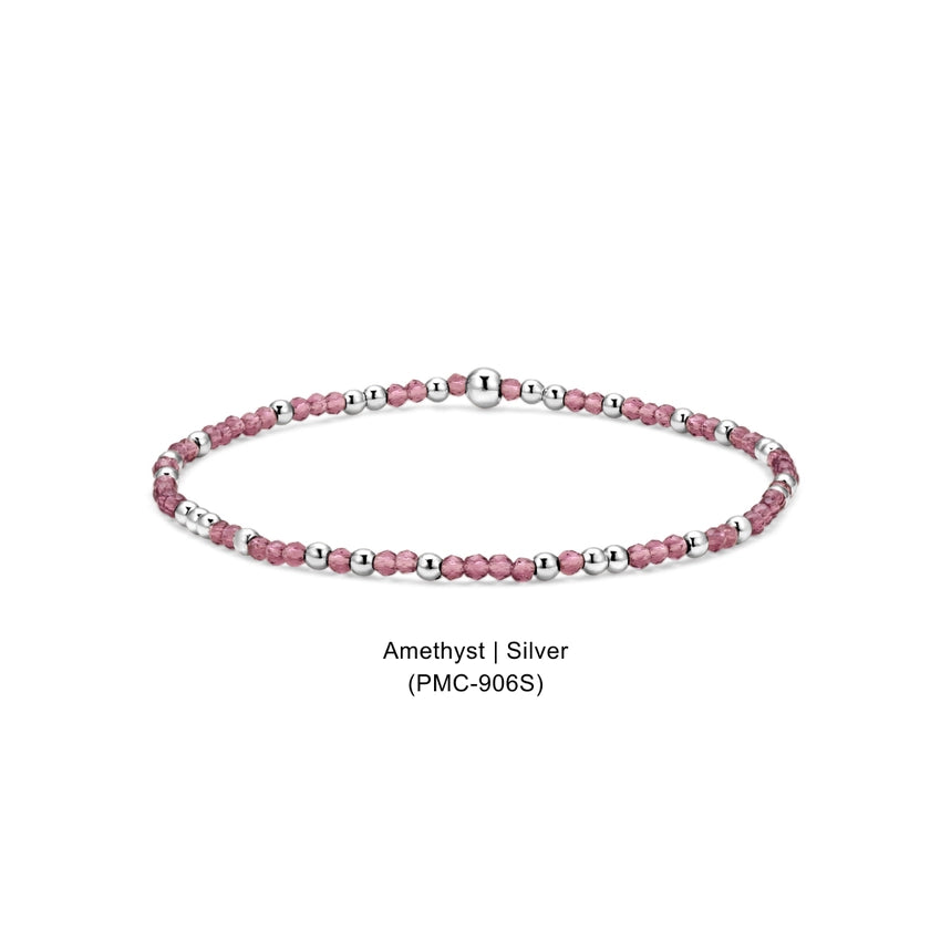 Petite Mini Crystal Beaded Bracelet