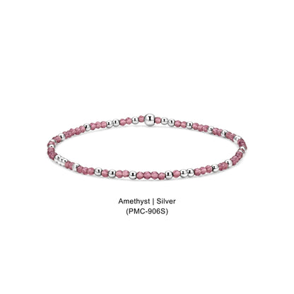 Petite Mini Crystal Beaded Bracelet