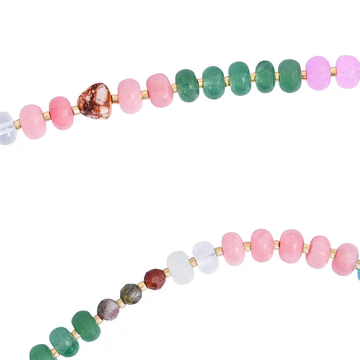 Aurora Colorful Stone Neck