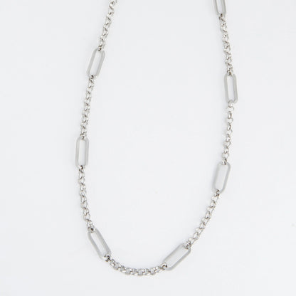 Narelle Rolo Link Bar Station 20" Waterproof Necklace