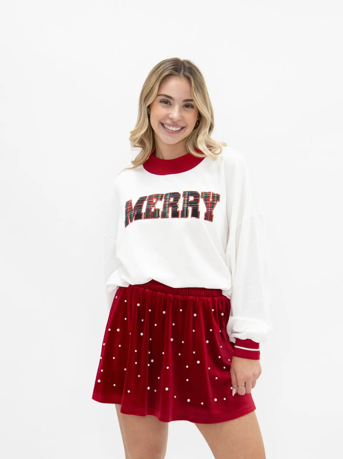 Plaid Merry Top
