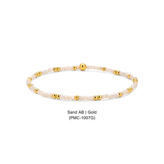 Petite Mini Crystal Beaded Bracelet