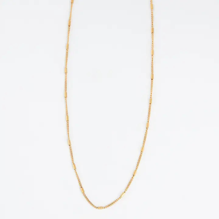Narelle Bar Satellite Chain 20" Waterproof Necklace
