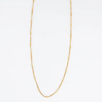 Narelle Bar Satellite Chain 20" Waterproof Necklace