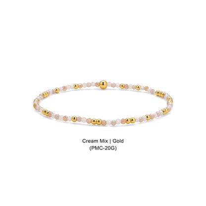 Petite Mini Crystal Beaded Bracelet