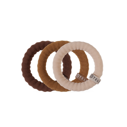 Nylon Hair Ties | Espresso Yourself  | Small