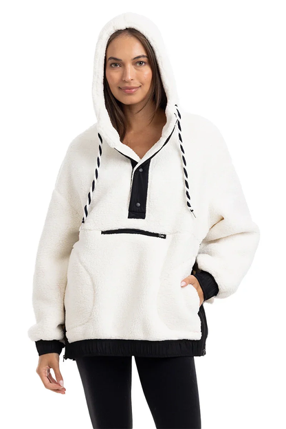 Sherpa Pullover Hoodie