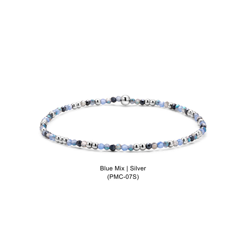 Petite Mini Crystal Beaded Bracelet