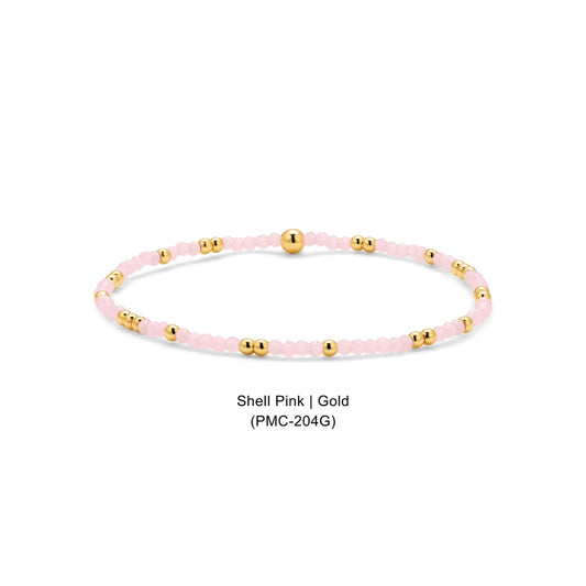 Petite Mini Crystal Beaded Bracelet