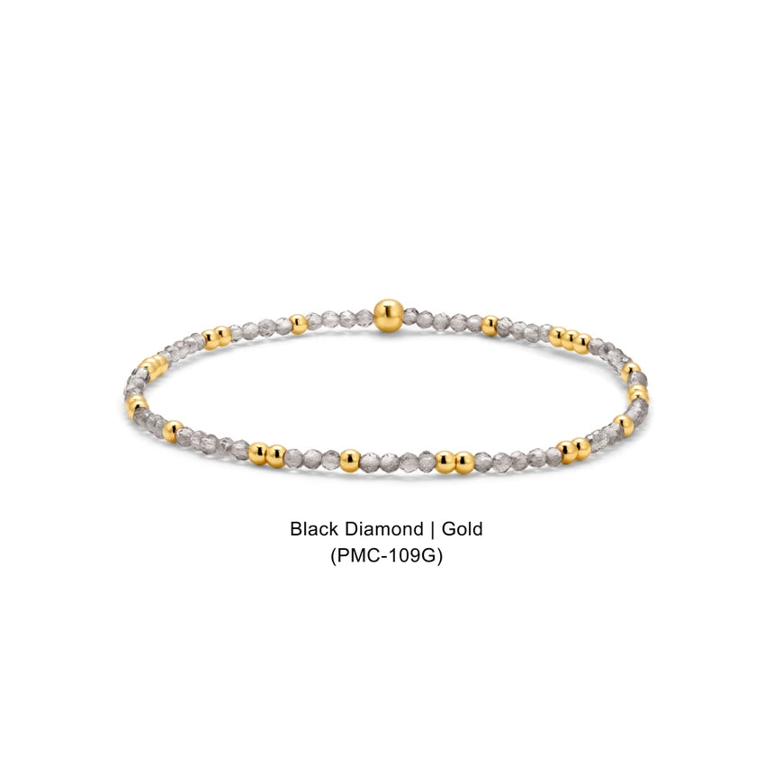 Petite Mini Crystal Beaded Bracelet