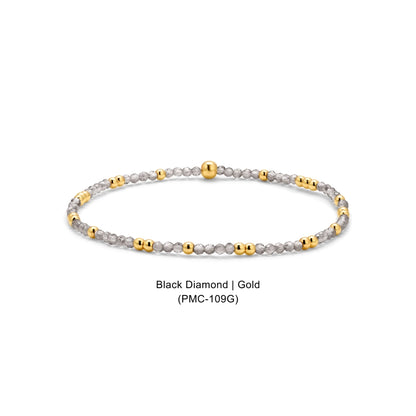 Petite Mini Crystal Beaded Bracelet