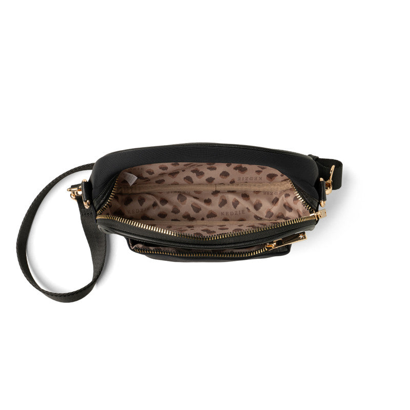 Black Sloane Crossbody
