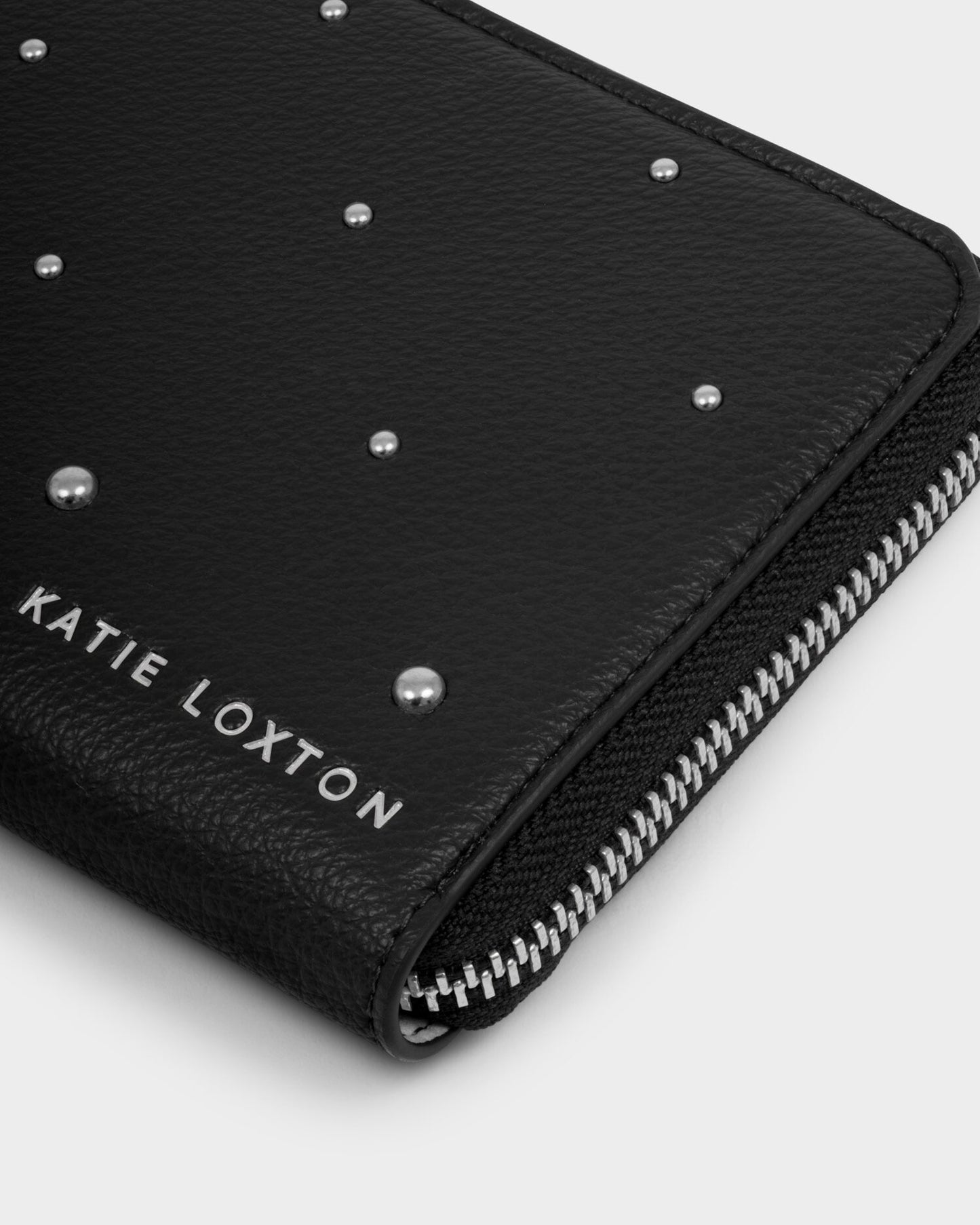 Black Meela Studded Wallet
