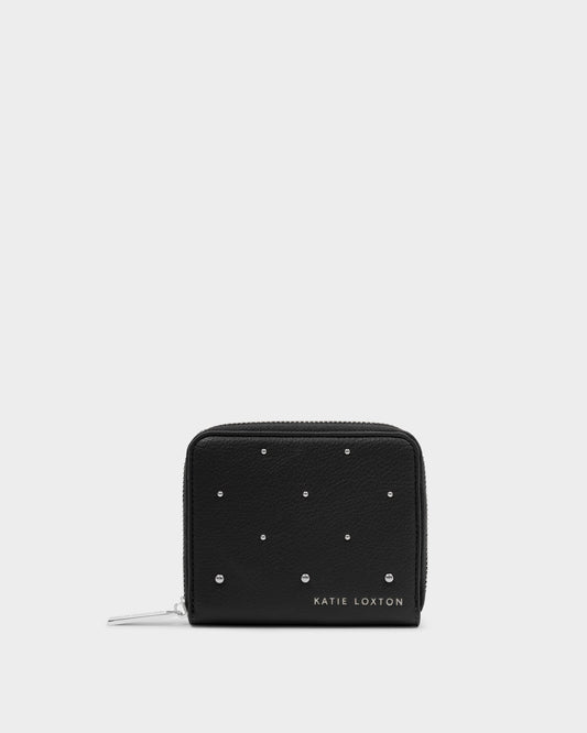 Black Meela Studded Wallet