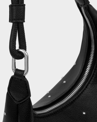Black Meela Studded Multiway Bag