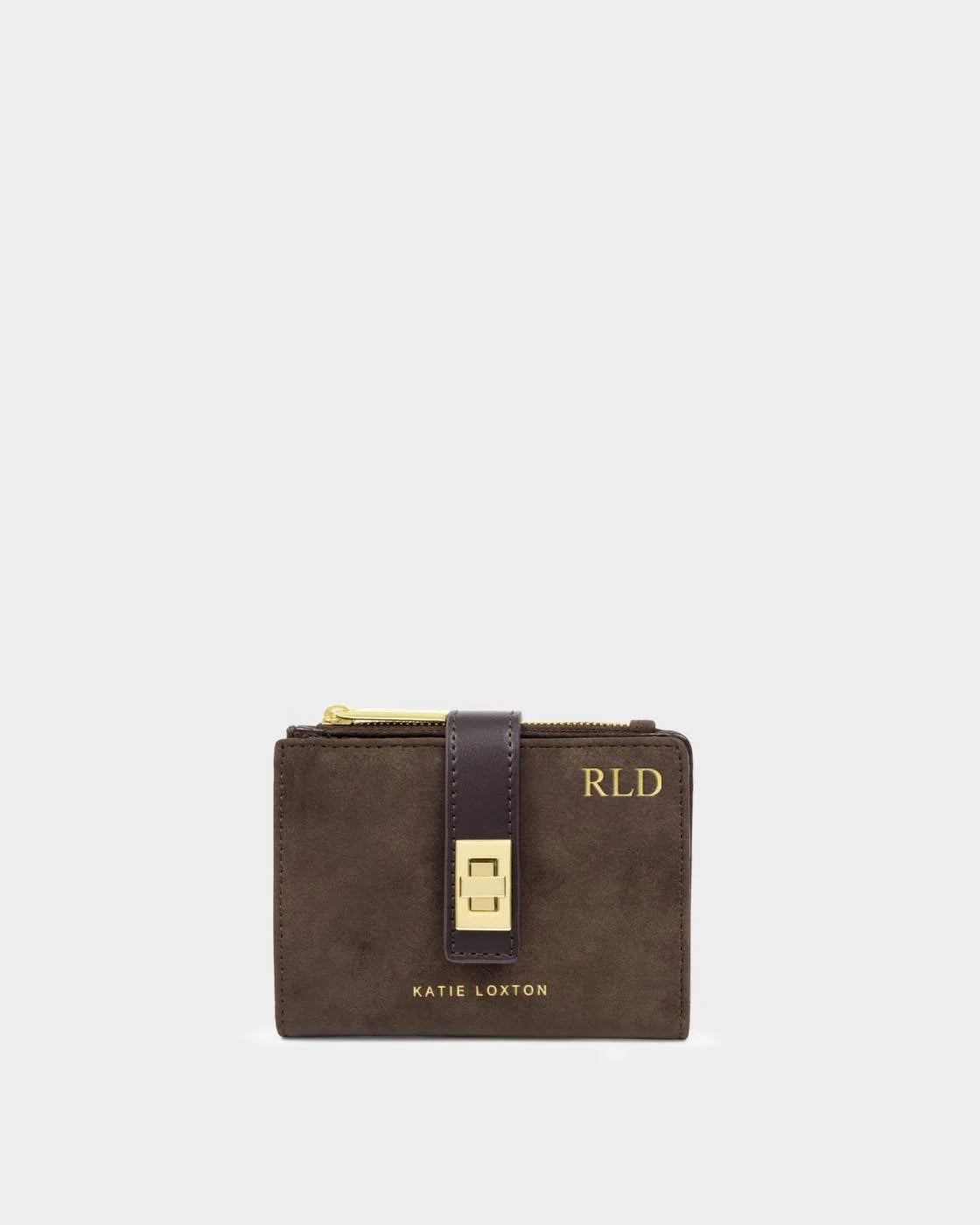 Orin Suedette Twist Lock Wallet