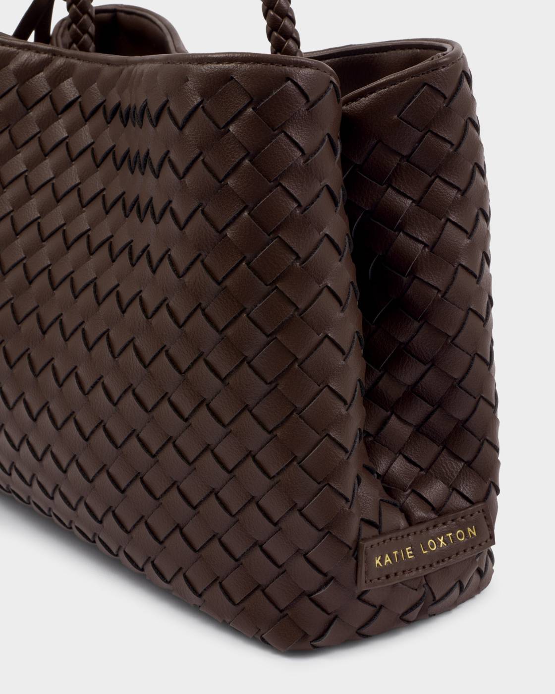 Nova Hand Woven Top Handle Bag