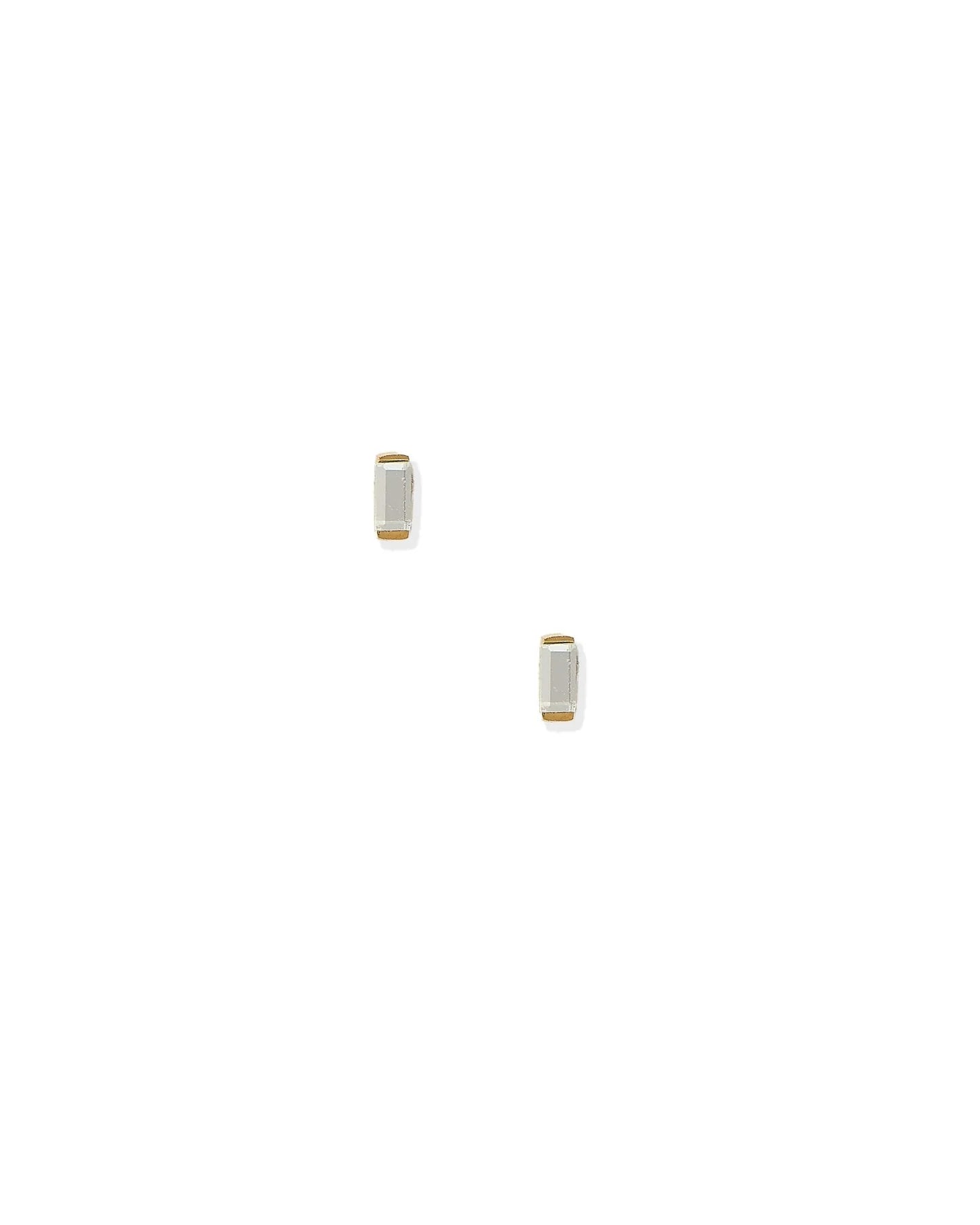 Micro Amber | Screwback Stud Earrings