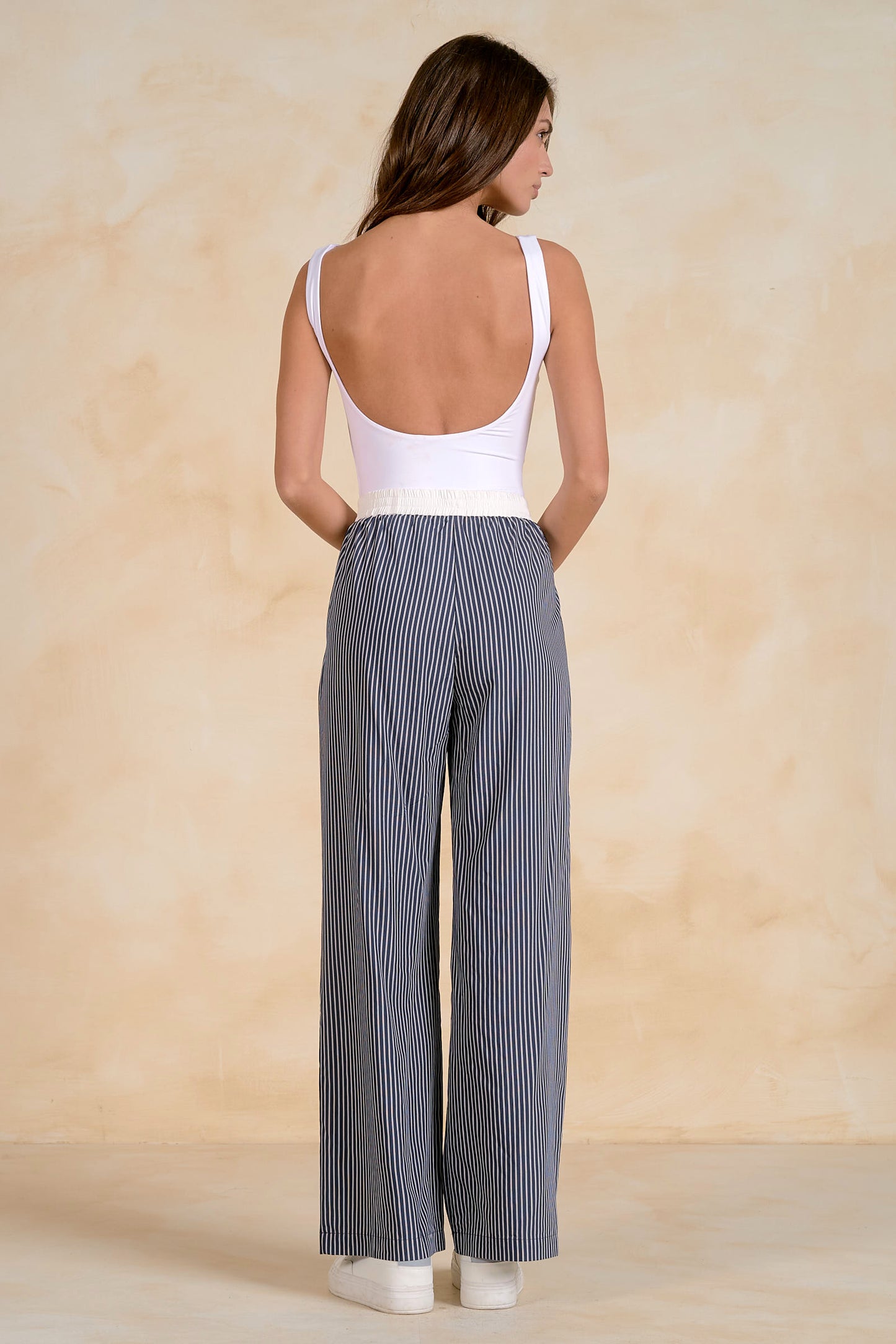 Elastic Waist Band Pants