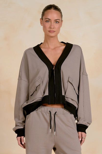 Front Pockets Jacket
