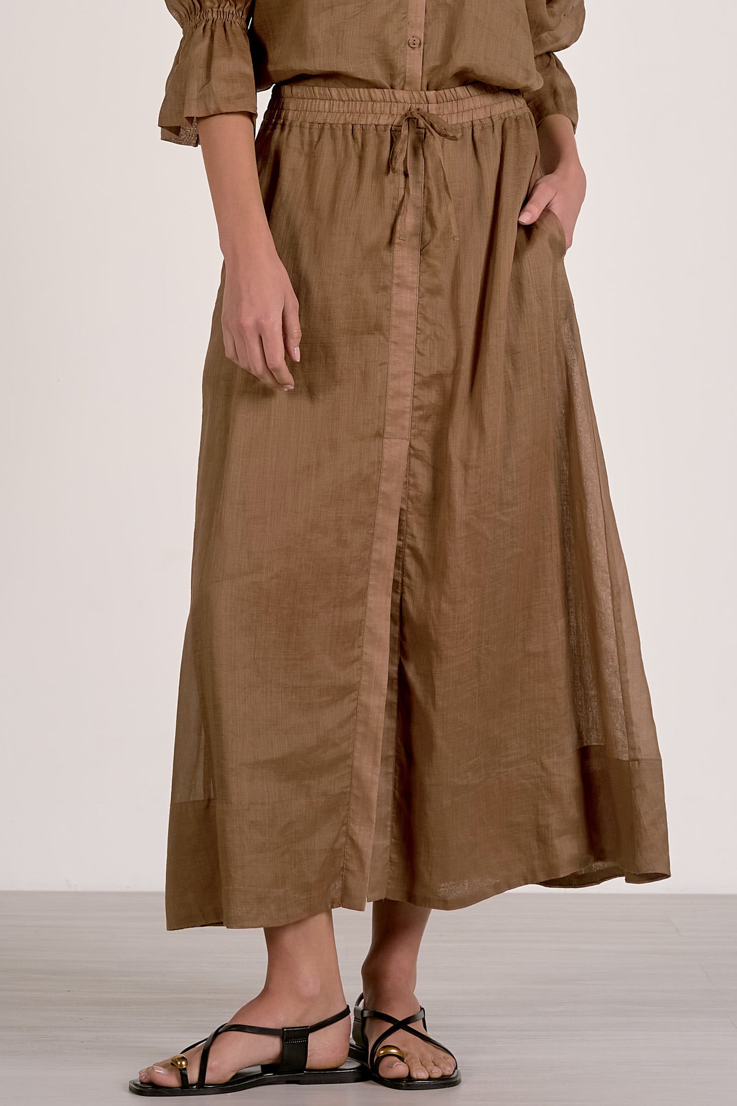 Maxi Skirt with Slit