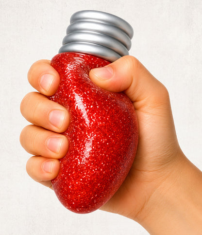 Jingle Bulb Squishy | 1 Piece - Colors Vary